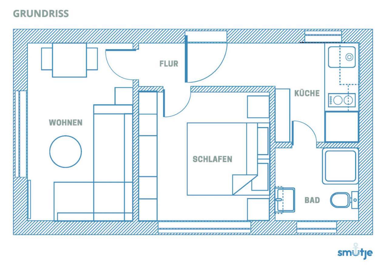 Ferienwohnung Smutje Kiel Esterno foto